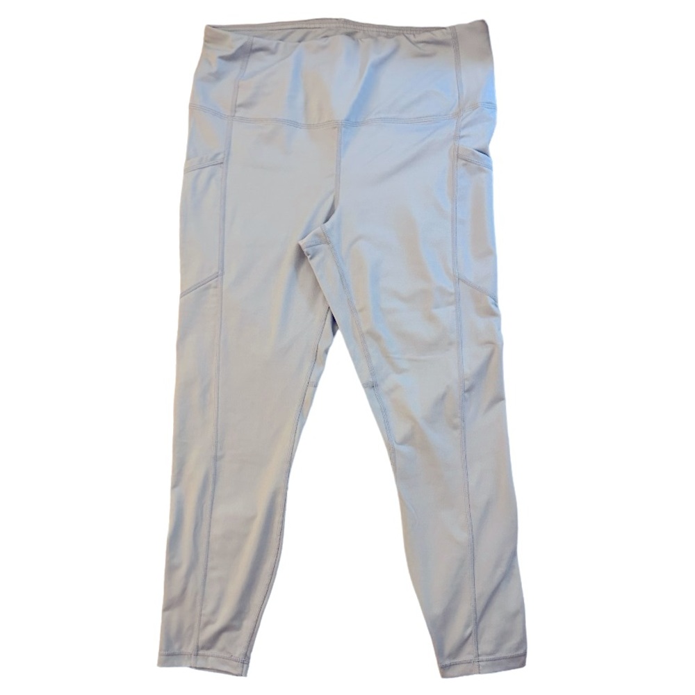 Velocity | Women Stretch Light Blue Activewear Leggings | Size XL | NWOT | NEW
